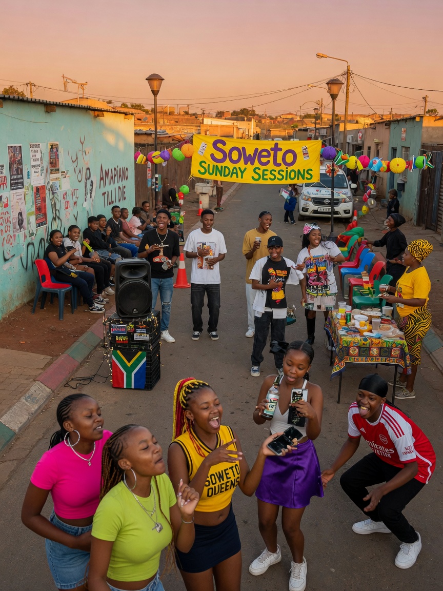 Soweto street party