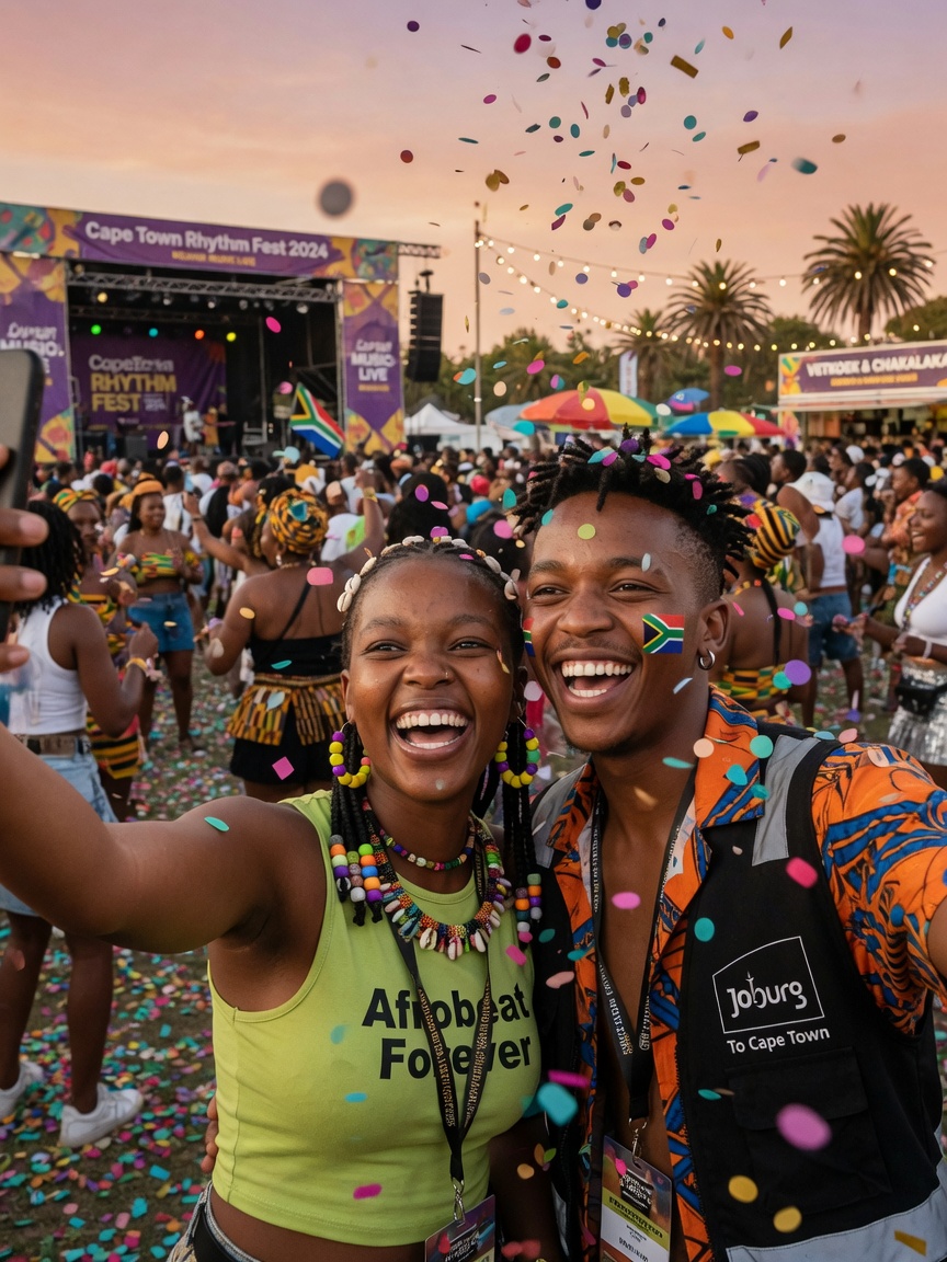 Festival selfie